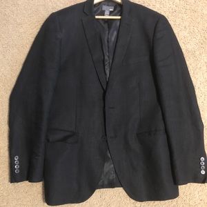 H&M Black Linen Blazer